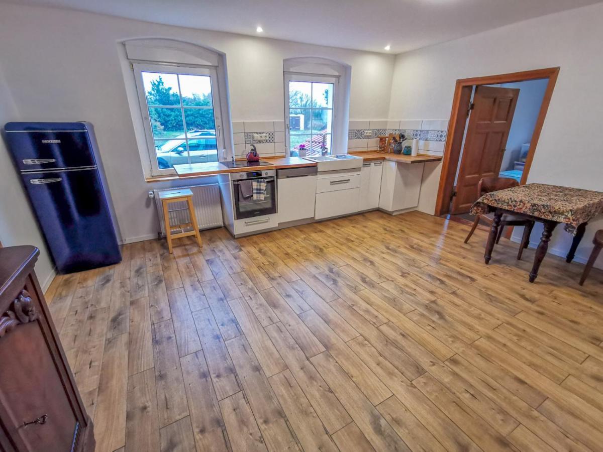 Apartment In Herrenhaus Gross Pinnow Buitenkant foto